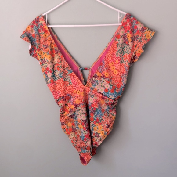 BETH RICHARDS X ROOPA SOPHIA ONE PIECE - PINK GARDEN - Picture 6 of 7